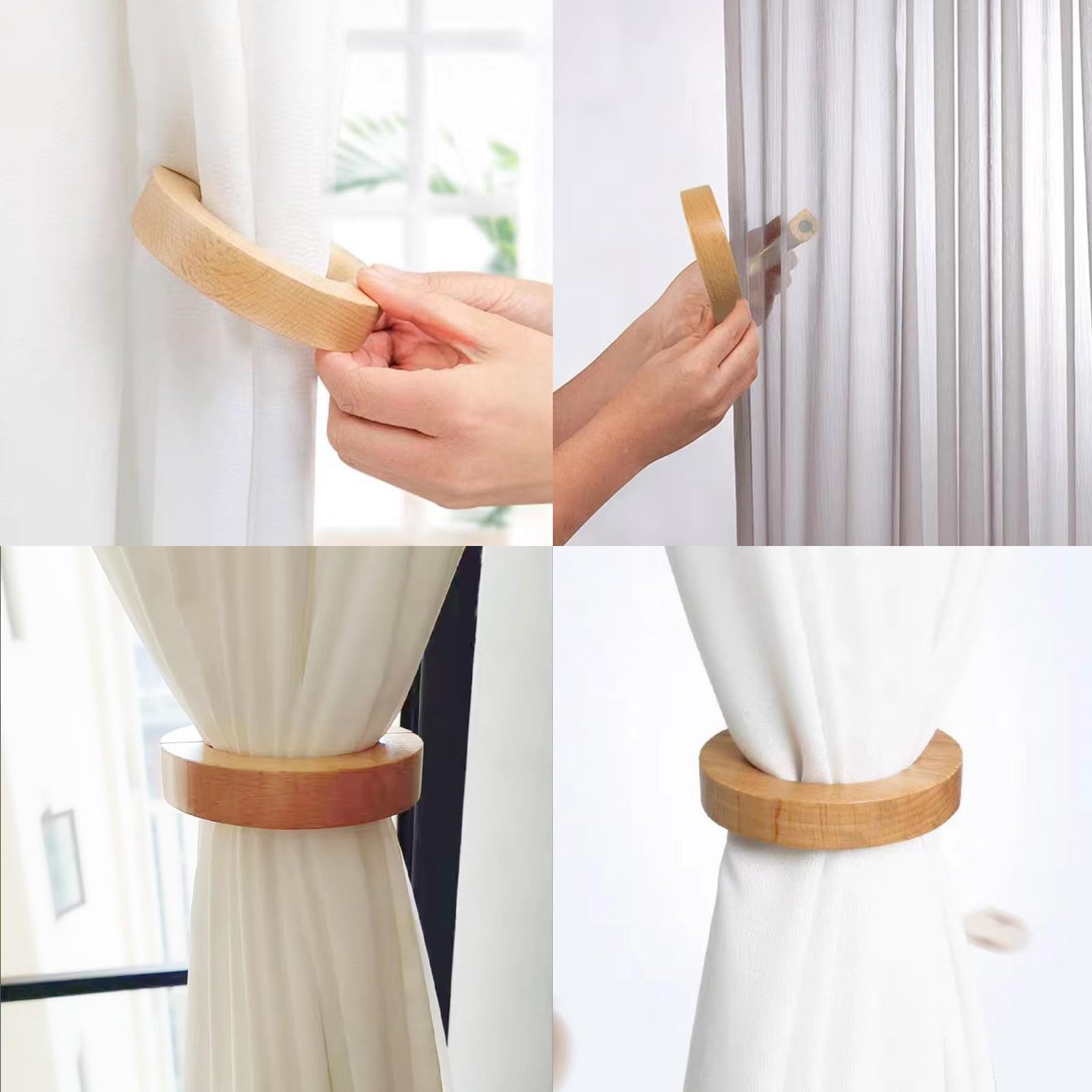 Amazon.co.jp: Coollooda カーテン タッセル カーテン留め飾り